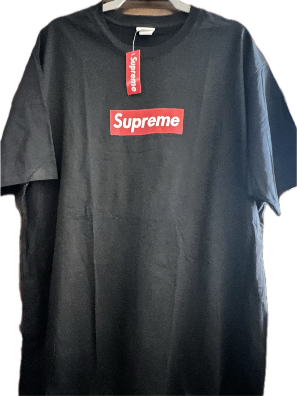 Supreme look-alike Black Box Logo screen print T-Shirt 2XL